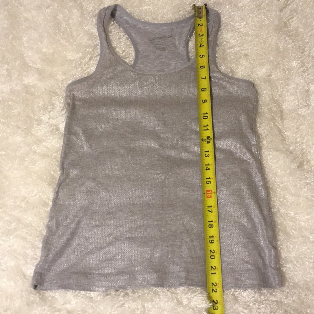 GRANE Silver tank top size M Junior / XS Woman - Picture 7 of 8